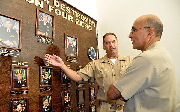 SEA SERVICE NEWS Delegates from the U.S. Naval Forces Southern Command/U.S. 4th Fleet met with members of Marina de Guerra del Per (MGP-Peruvian Navy), on February 17 & 18 during the annual Operational Naval Committee (ONC) conference hosted by U.
