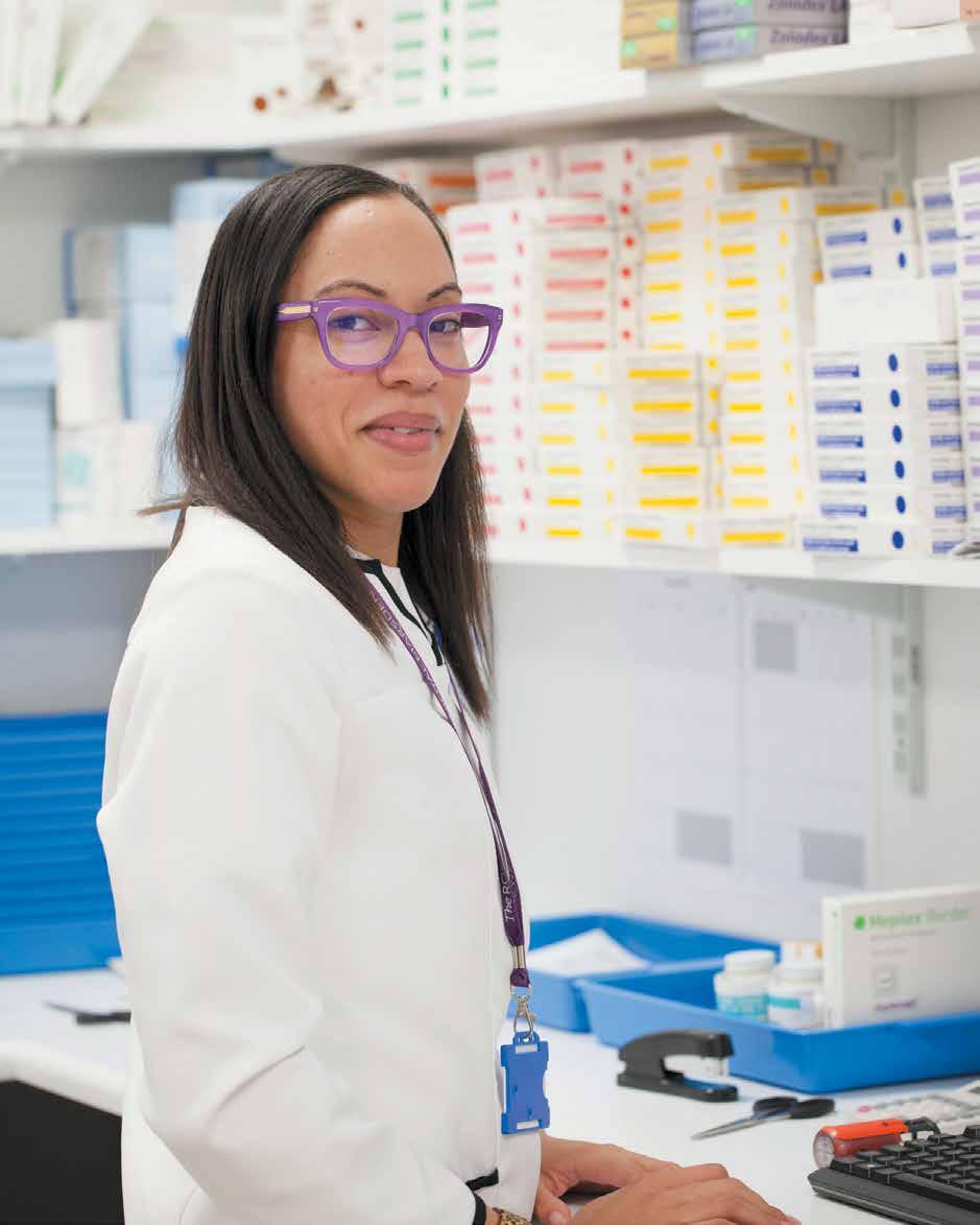 Pharmacist preparing drugs in Boots pharmacy, Chelsea Systemic therapies The Royal Marsden will continue to lead the national cancer medicines optimisation agenda and build on the recent success of
