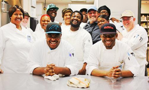Photo: The Community Kitchen Providence LOOKING TO THE FUTURE The work members do in communities around the country inspires the Catalyst Kitchens team to continue to enhance the level and quality of