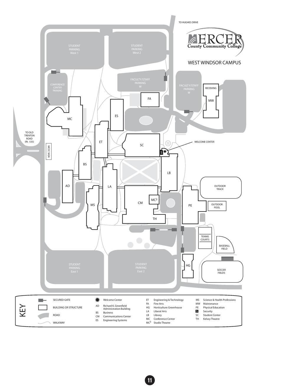MCCC Location Map MCCC Campus Map Directions to MCCC are found at