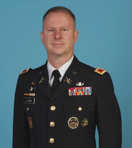 COL Robert W. Lyons COL Robert W. Lyons graduated from the United States Military Academy in 1990 and was commissioned into the Regular Army as an Air Defense Artillery officer.