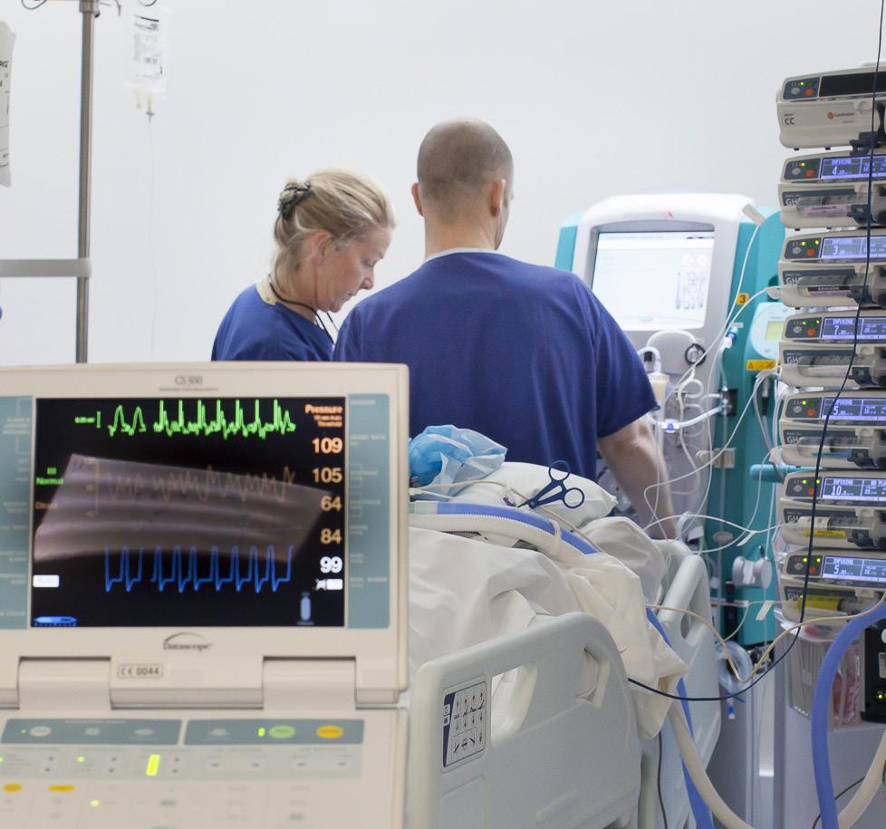 Transfer from ICU When the medical team decide that patients no longer require close observation or specialized treatment they will be transferred to the ward.