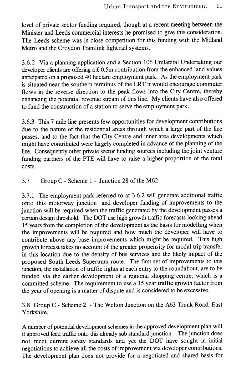 Urban Transport and the Environment 11 Transactions on the Built Environment vol 23, 1996 WIT Press, www.witpress.