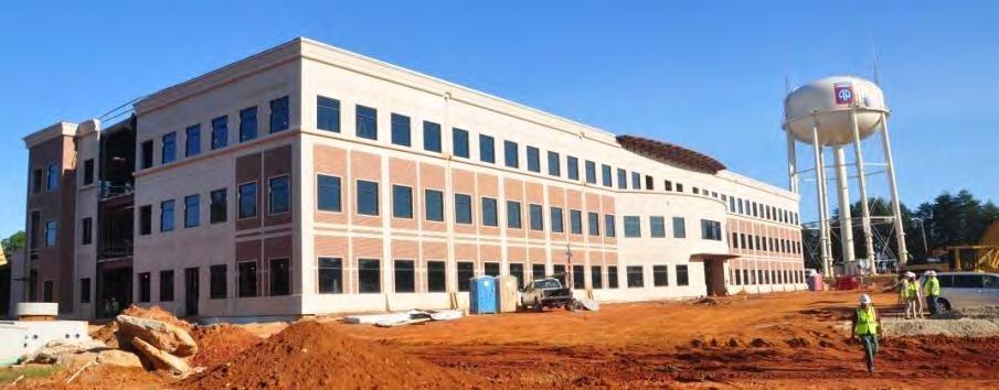 3 million in contracts for two barracks, two Company Operations Facilities and one Battalion Headquarters at Fort Gordon, Ga.