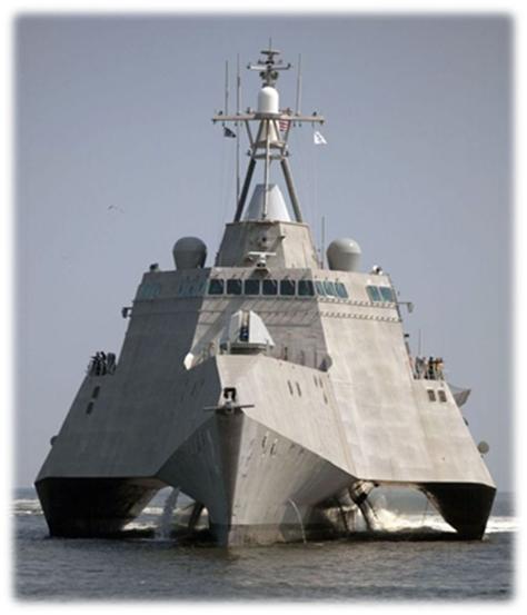 Experience of the Sea Giraffe in the USN The requirements for the USN s Littoral Combat Ship created a challenging and interesting solution space for the surveillance sensor: Limited top-side space