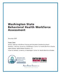 Use of Sentinel Network Findings: Examples Informed Washington State Behavioral Health Workforce Assessment Gattman N, Reule R, Balassa A, Skillman SM, McCarty RL, Schwartz MR.