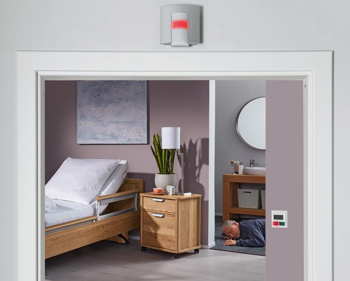 Safety by day and night SafeSense the intelligent bed exit sensor system wissner-bosserhoff, your reliable partner for the reduction of freedom-depriving measures (FDM): With SafeSense,