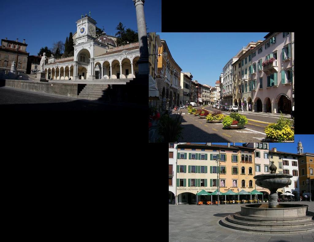 Udine: - is a people-friendly city, safe and compact, you can walk