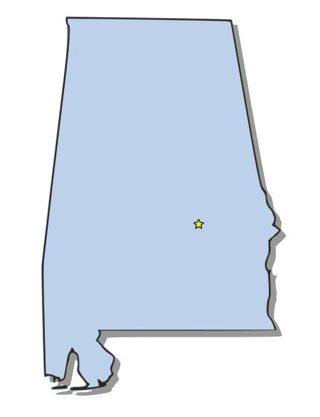 December 14, 1819 Alabama Becomes a State The state of Alabama was settled and ruled by many different countries before it became a part of the United States.