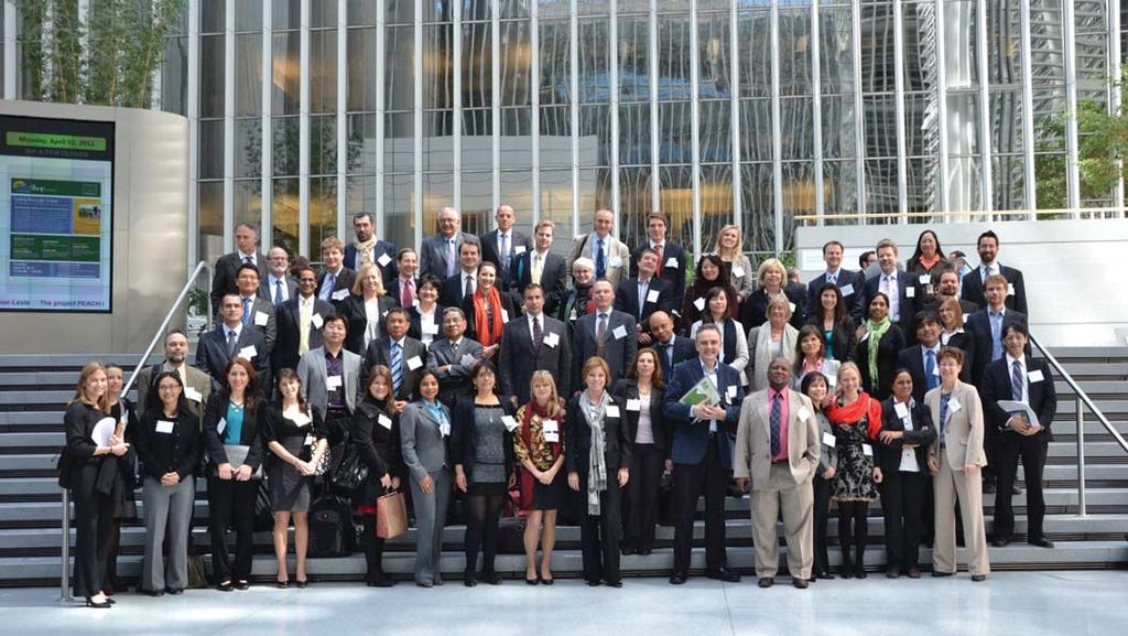 Participants at the Second Annual Partnership meeting held in April 2012 in Washington D.