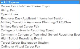Career Events in