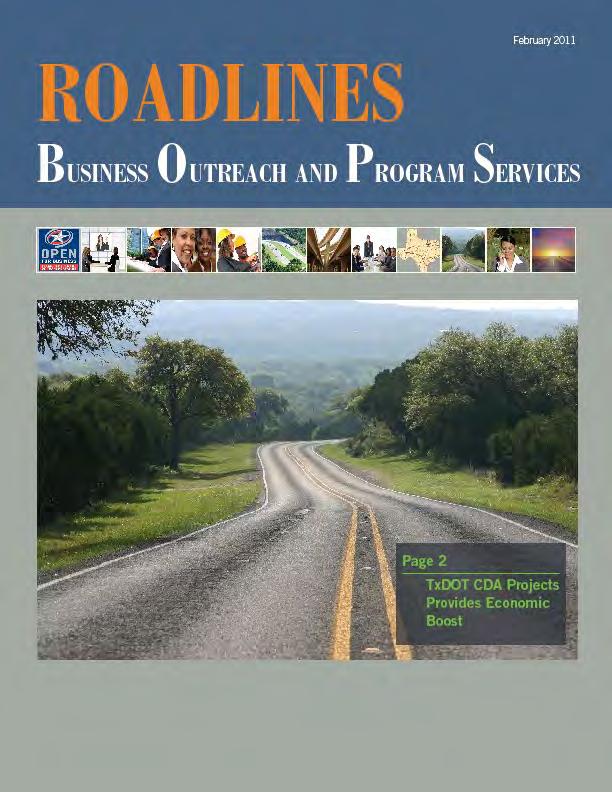 Roadlines Newsletter