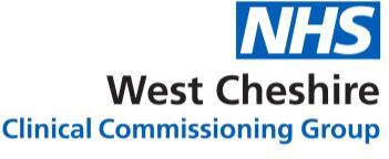 Register of Interests for Cheshire CCG Joint Commissioning