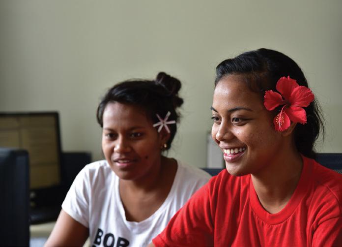 The program s overall goal is to develop a more capable, qualified and mobile I-Kiribati workforce.