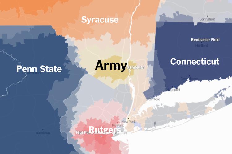 Army Holds Some Ground Army has had only one winning season in the last 17 years. Earlier this season, it lost to Yale, which doesn t even play in the top tier of college football.
