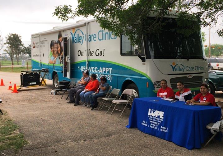 Telehealth Initiative to Bridge the Urban- Rural Divide La Union del Pueblo Entero: Health on Wheels Mobile Clinics General Medicine