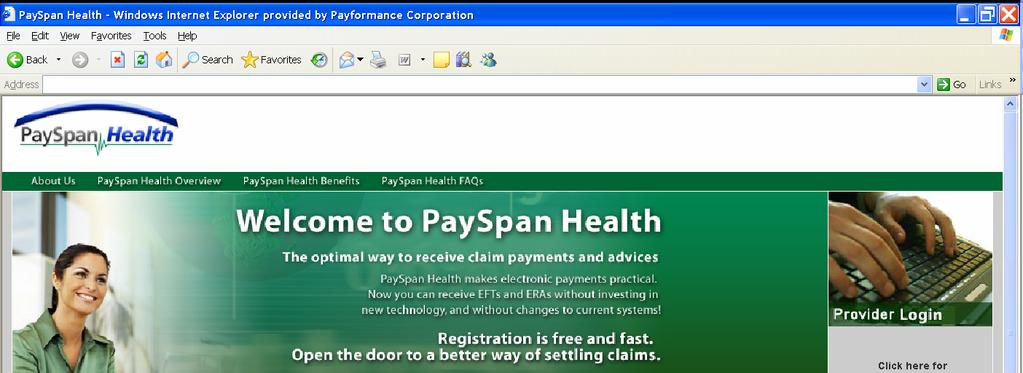 www.payspanhealth.com Log onto: www.payspanhealth. com Select Secure Registration button.