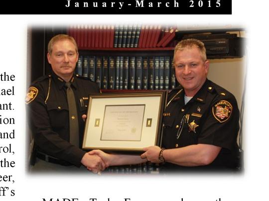 Lieutenant Justice joined the Union County Sheriff s Office in 1990 and has served in the corrections, patrol, and investigative divisions.