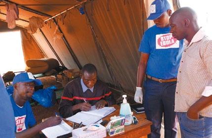AS PART OF EFFORTS TO REDUCE THE CROSS-BORDER TRANSMISSION OF EBOLA IN WEST AFRICA, IOM LED MONITORING