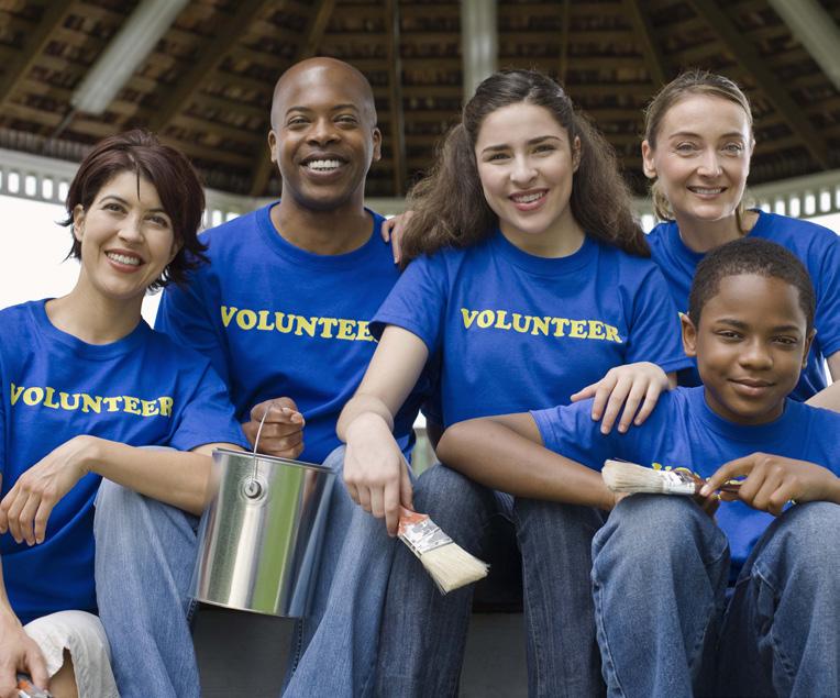 SOCIAL WELL-BEING OPPORTUNITIES CONNECT WITH YOUR COMMUNITY BY VOLUNTEERING Log at least four volunteer hours on The Hartford Volunteer Site which you can access from the Community & Giving page on