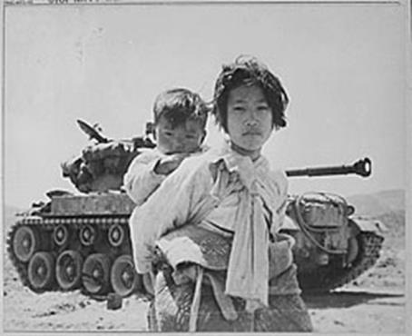 Korean War The U.S. decision to enter the conflict was part of its larger strategy of geographically containing communism in order to isolate and eventually defeat it.