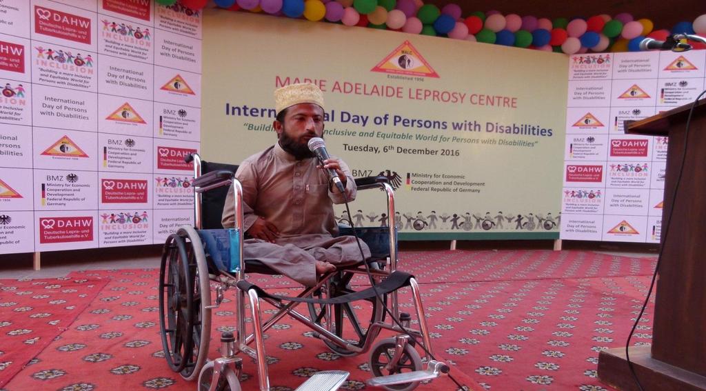 This is due to the barriers they face in their everyday lives, rather than their disability. Disability is not only a public health issue, but also a human development issue.