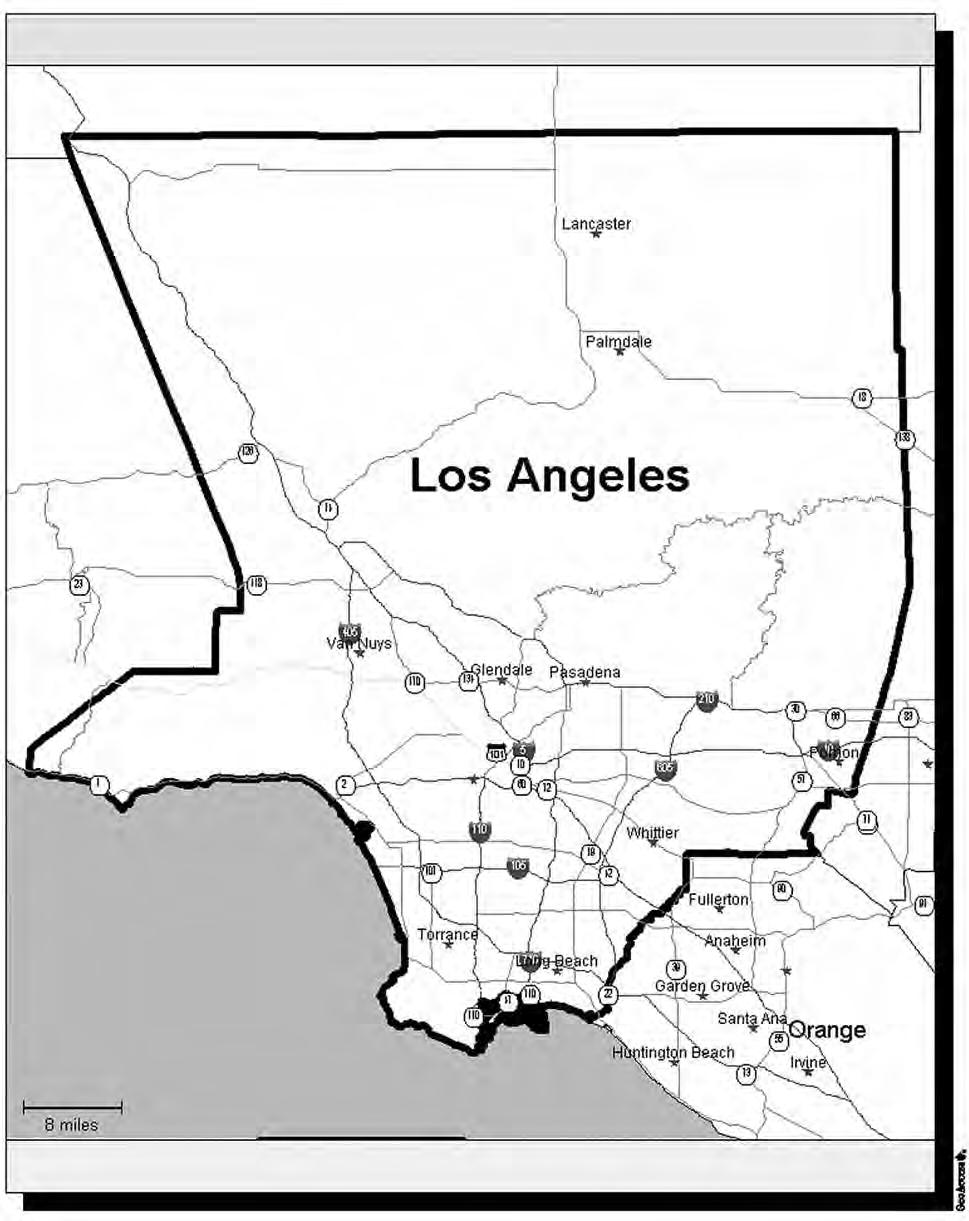 Service Area Map L.A. Care Covered TM Services Areas Questions?
