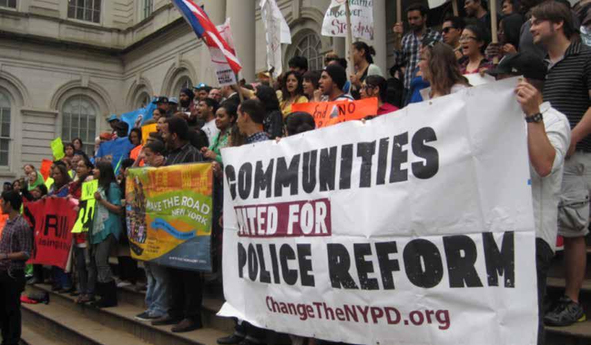 COMMUNITIES UNITED FOR POLICE REFORM How Foundations Supported the Campaign to