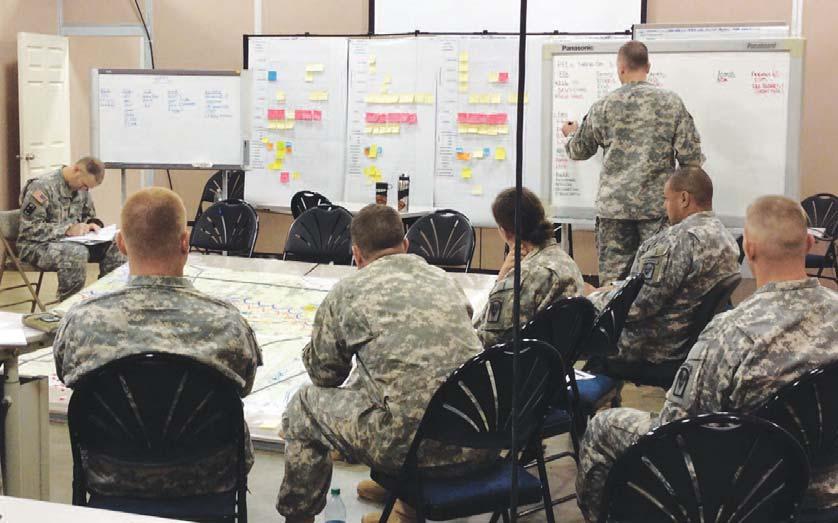 Fort Polk G-3, Ops Group staff participate in training event By ANGIE THORNE Rest & Relaxation editor FORT POLK, La. One sign of a true professional is the propensity to never stop learning.