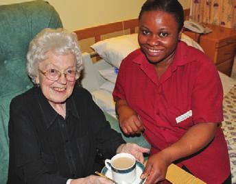 of the highest quality, both in the Hospice and in the Community.