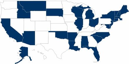 PCDC Clients PCDC has partnered with more than 500 organizations in 33 states