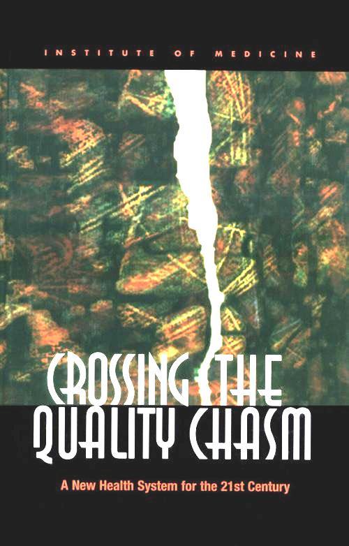 Crossing the Quality Chasm: A New Health System for the 21 st Century (IOM, 2001) STEEEP Redesign: Safe