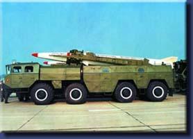 credit: Xiao Yuan, Xiao Hui, Li Xi, and Jin Haishan CSS-7 Missile on its
