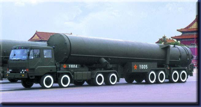 ICBMs - 4 http://www.acq.osd.mil/mda/mdalink/bcmt/icbm_4.htm China has a relatively small force of nuclear-armed, liquid-propellant ICBMs capable of reaching the United States.