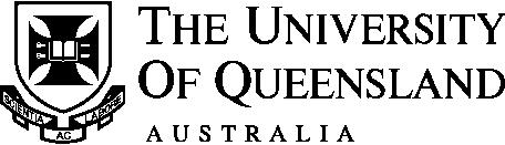 THE UQ MERIT SCHOLARSHIP (The scholarship was established in 2008 and is maintained by funds from The University of Queensland and external donors.