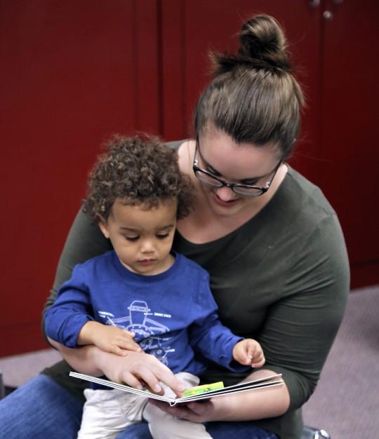 Register for storytimes in person or by phone. BABY STORYTIME* Ages 12 to 23 months with parent or loving caregiver.