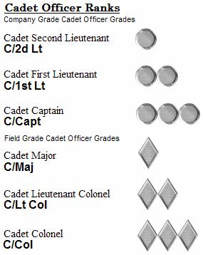 When a member transfers after their time as a cadet (or joins the program after their 18th birthday) they are appointed to the Senior Member ranks.