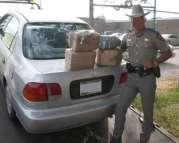 The Trooper conducted a search of the vehicle and found a total of 282 lbs of marijuana in the