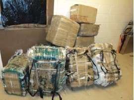 Guadalupe Co SO seized 83 lbs of marijuana concealed inside of an external gas tank in