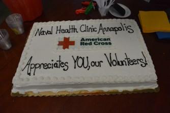 American Red Cross Volunteer Celebration On March 20, 2017 Naval Health Clinic Annapolis celebrated our American Red Cross volunteers that donate their time and effort at our great