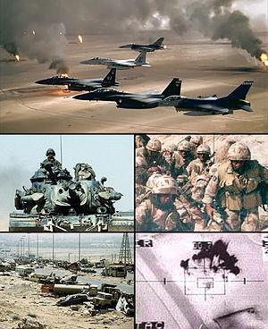 Persian Gulf War Lasted from Aug 1990 Feb 1991 Iraqi Reasons for Invading Kuwait Claimed Kuwait was a province of Iraq (Recognized their government in 1963) Iran-Iraq war put Iraq in debt to Kuwait