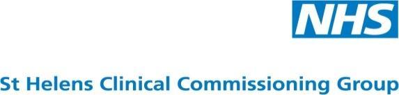 NHS ST HELENS CLINICAL COMMISSIONING GROUP BUSINESS