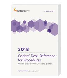 Desk References Coders Desk Reference for ICD-10-PCS Procedures, 2018 The Coders Desk Reference for ICD-10-PCS Procedures addresses the challenge of translating common procedural nomenclature used by