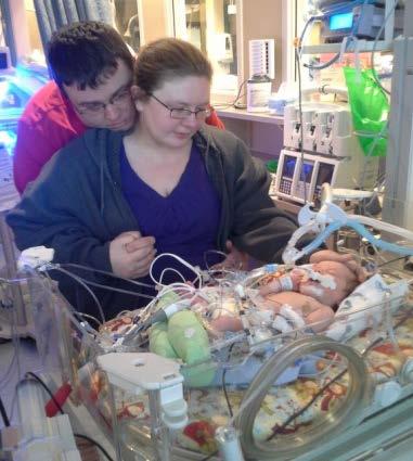 Page 5 Newborn Screening Saved My Baby s Life! First time parents Kyle and Leslie Ethridge had an uneventful pregnancy and birth with their first child Grayson in December 2012.