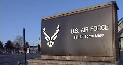 2016 U.S. Air Force: HILL AFB : UTAH Hill Air Force Base is an Air Force Materiel Command base located in northern Utah. Hill is the Air Force's third largest base by population and size.