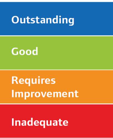 Rating four point scale High level characteristics of each rating level Innovative, creative, constantly striving to improve,