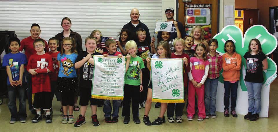 4-H provides the opportunity to put learning into action through opportunities in leadership, citizenship, teamwork, community service and other life skills.