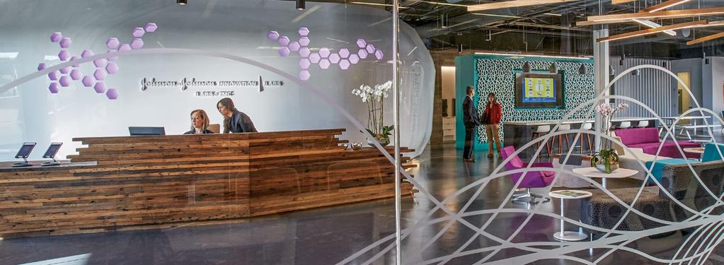 Leveraging Houston s large supply of young talent and our community s entrepreneurial mindset, a host of accelerators and co-working spaces have launched including Station Houston, TMCx, JLABS @ TMC,