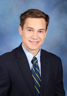 Nicholas Fendinger II EVESLAGE HOUSE: Nick received the Red Hawk Excellence Scholarship from Miami University (Oxford, Ohio) and will continue his studies in English and Psychology.