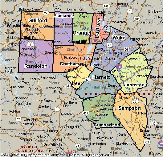 Situation UNCH Market Primary Service Area (PSA) includes the counties of: Alamance Orange Chatham Lee Secondary Service Area (SSA) includes the counties of: